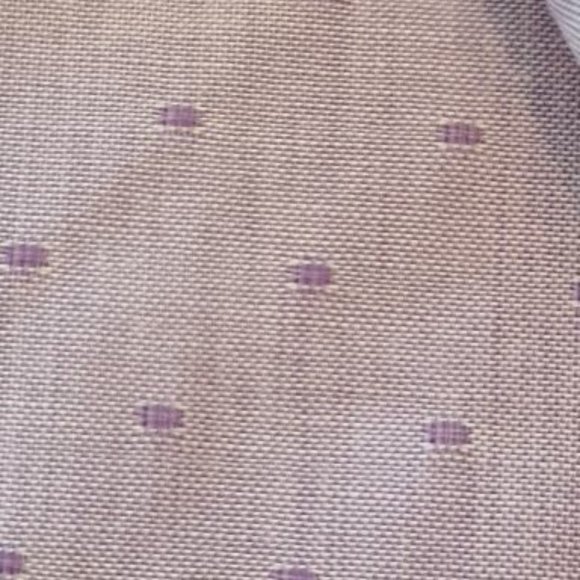 Foxcroft Polka Dot Button Down Dress Shirt Top Non-Iron Light Purple 16 - Picture 4 of 4